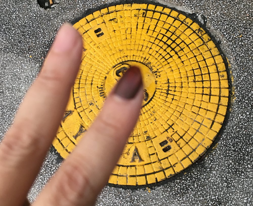 Post GE14 nail polish.