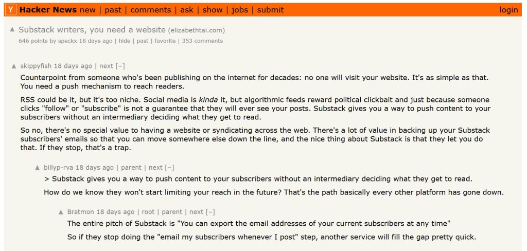 My article was No.1 on Hacker&nbsp;News